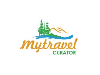 MyTravelCurator logo design by Suvendu