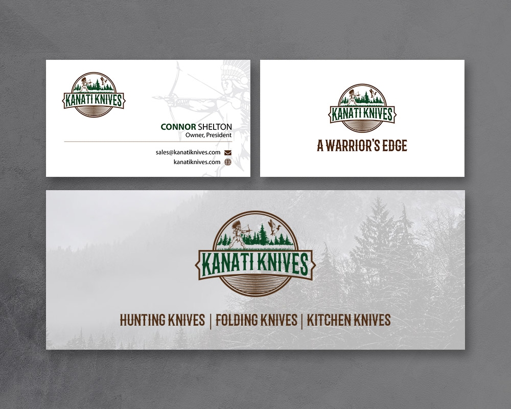 Kanati Knives logo design by fritsB