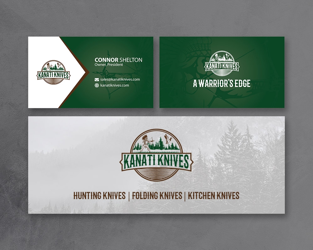 Kanati Knives logo design by fritsB