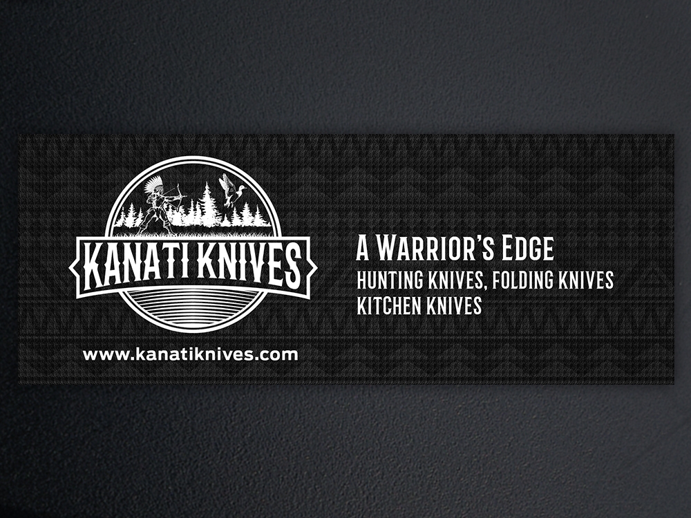 Kanati Knives logo design by KHAI