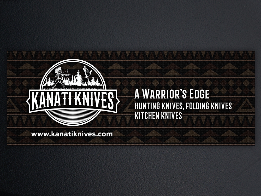 Kanati Knives logo design by KHAI