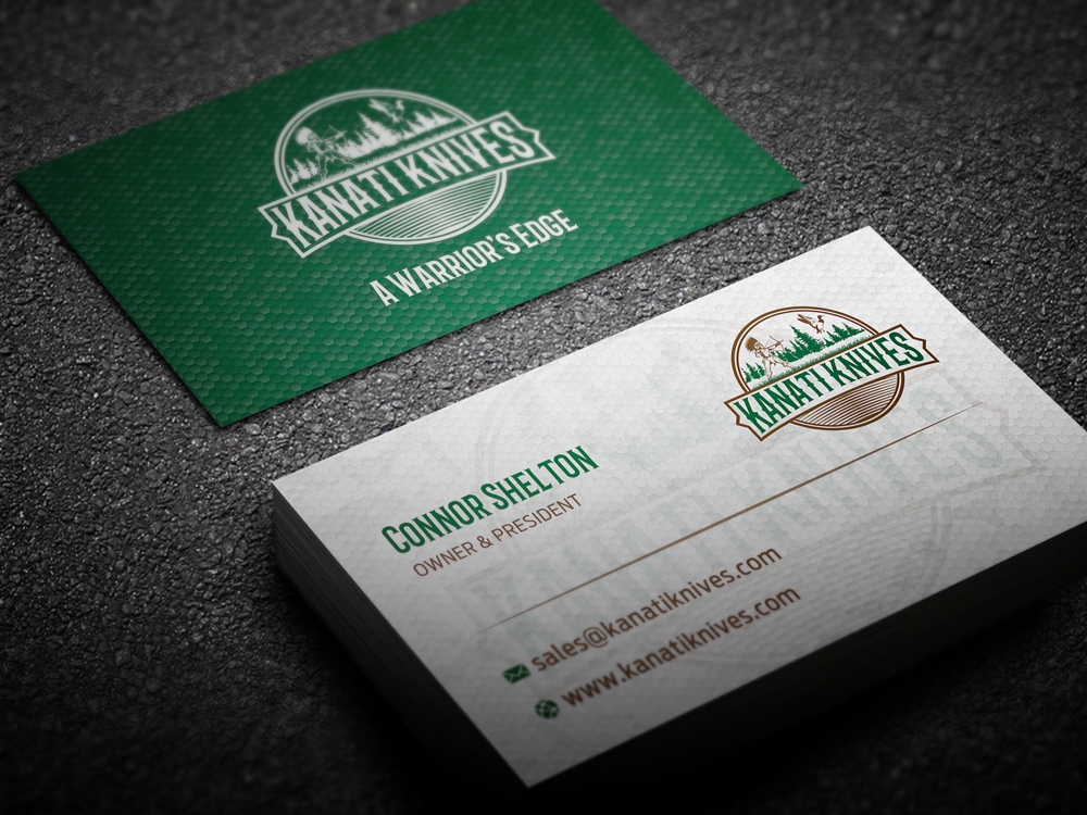 Kanati Knives logo design by KHAI