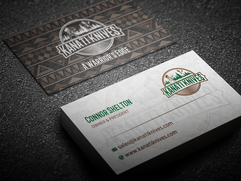 Kanati Knives logo design by KHAI