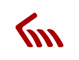 KM logo design by Mahrein