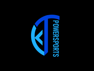 KT Powersports logo design by mindstree