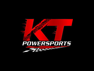 KT Powersports logo design by 3Dlogos