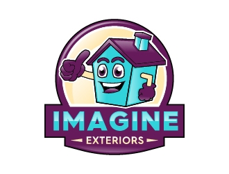 Imagine Exteriors   logo design by Alex7390