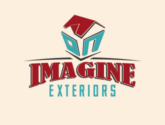 Imagine Exteriors   logo design by YONK