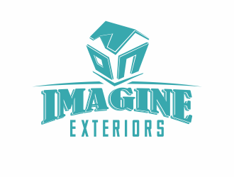 Imagine Exteriors   logo design by YONK