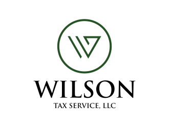 Wilson Tax Service, LLC logo design by DiDdzin