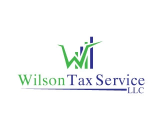Wilson Tax Service, LLC logo design by Webphixo