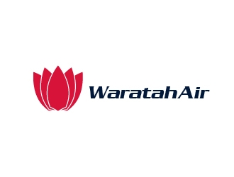 Waratah Air logo design by Ticka