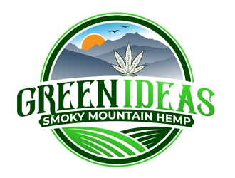 Green Ideas logo design by DreamLogoDesign