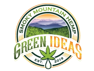 Green Ideas logo design by REDCROW