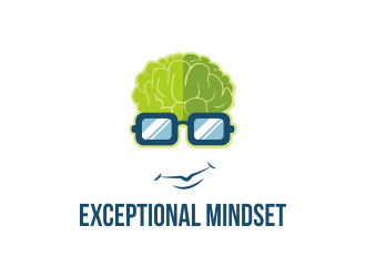 Exceptional Mindset logo design by ROSHTEIN