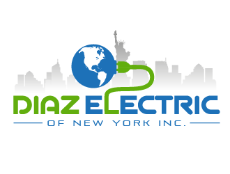 Diaz Electric of New York Inc. logo design by prodesign