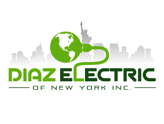 Diaz Electric of New York Inc. logo design by prodesign