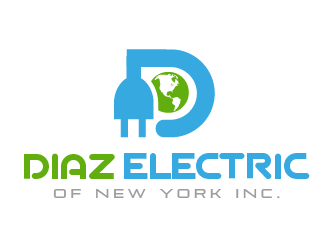 Diaz Electric of New York Inc. logo design by prodesign