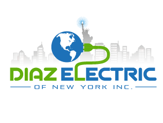 Diaz Electric of New York Inc. logo design by prodesign