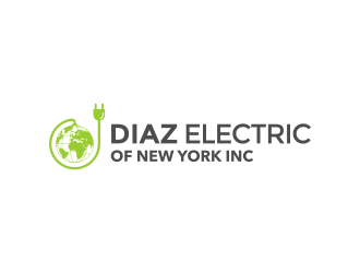 Diaz Electric of New York Inc. logo design by senandung