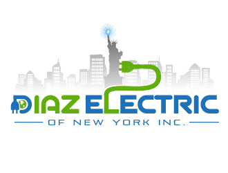 Diaz Electric of New York Inc. logo design by prodesign