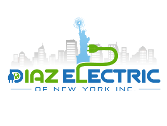 Diaz Electric of New York Inc. logo design by prodesign