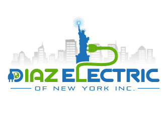 Diaz Electric of New York Inc. logo design by prodesign