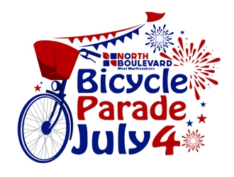 Bicycle Parade logo design by DreamLogoDesign