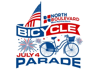 Bicycle Parade logo design by DreamLogoDesign
