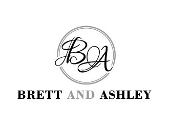 Brett and Ashley  logo design by akilis13