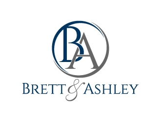 Brett and Ashley  logo design by jaize
