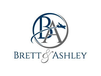 Brett and Ashley  logo design by jaize