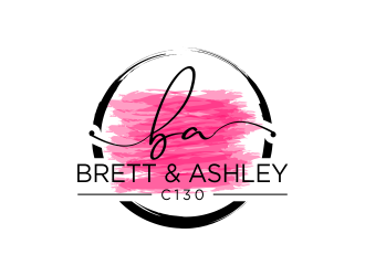 Brett and Ashley  logo design by done