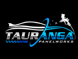 TAURANGA PANELWORKS  logo design by THOR_