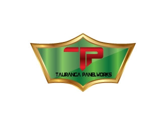 TAURANGA PANELWORKS  logo design by sanstudio