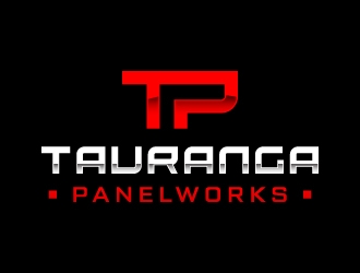 TAURANGA PANELWORKS  logo design by akilis13