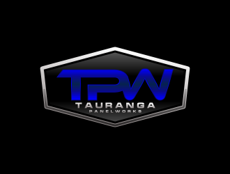 TAURANGA PANELWORKS  logo design by perf8symmetry