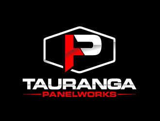 TAURANGA PANELWORKS  logo design by bluespix