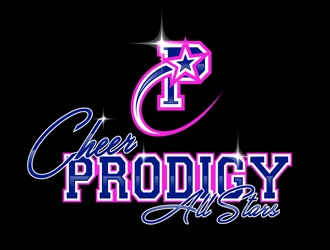 Cheer Prodigy All-Stars  logo design by DreamLogoDesign