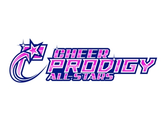 Cheer Prodigy All-Stars  logo design by DreamLogoDesign
