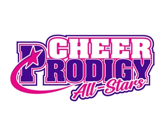Cheer Prodigy All-Stars  logo design by DreamLogoDesign