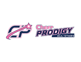Cheer Prodigy All-Stars  logo design by rootreeper