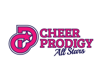 Cheer Prodigy All-Stars  logo design by moomoo