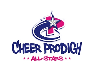 Cheer Prodigy All-Stars  logo design by gitzart