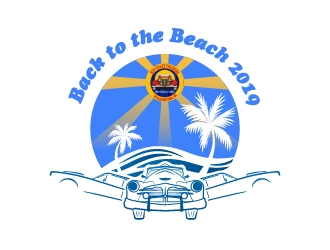 Back to the Beach 2019 logo design by Soufiane