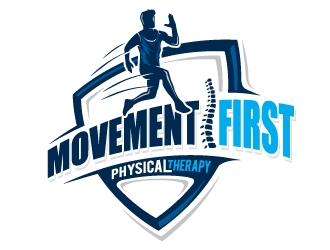 Movement First Physical Therapy logo design by REDCROW