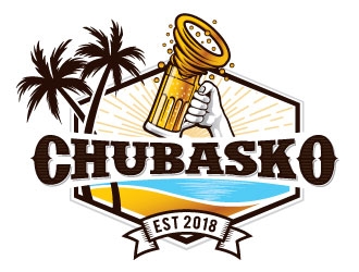 Chubasko logo design by Conception