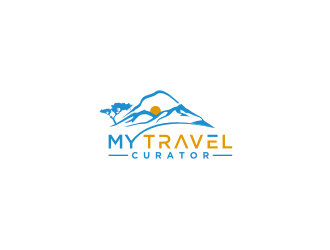 MyTravelCurator logo design by bricton