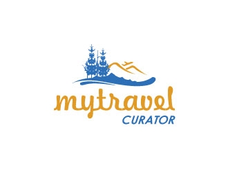 MyTravelCurator logo design by Suvendu