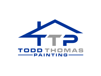 Todd Thomas Painting logo design by bricton